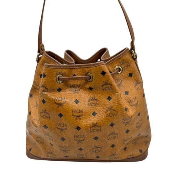 MCM Viestos Bucket Shoulder Bag*COMMUTER*Made in Germany*EUC - Picture 8 of 15